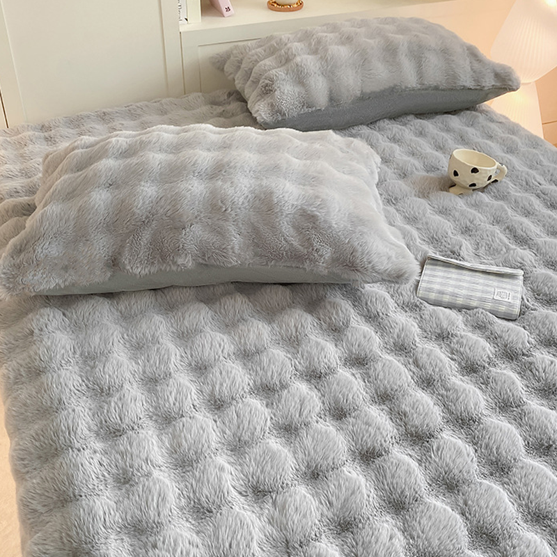 💤 Plüschiges Spannbettlaken – extra dick & weich für ultimativen Schlafkomfort ☁️😴