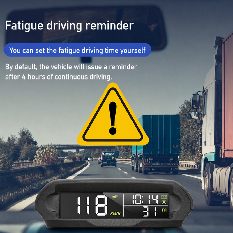 🔥Solange der Vorrat reicht 50 % Rabatt!🎉Solar-Auto-GPS-Head-Up-Display
