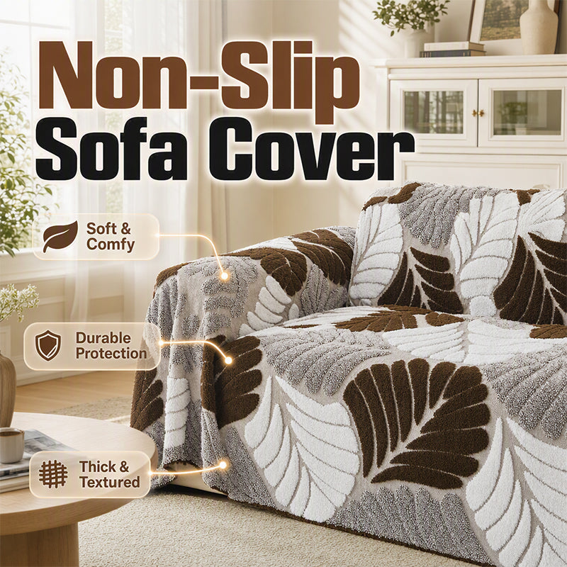Eleganter rutschfester Sofa-Bezug aus Jacquard-Stoff