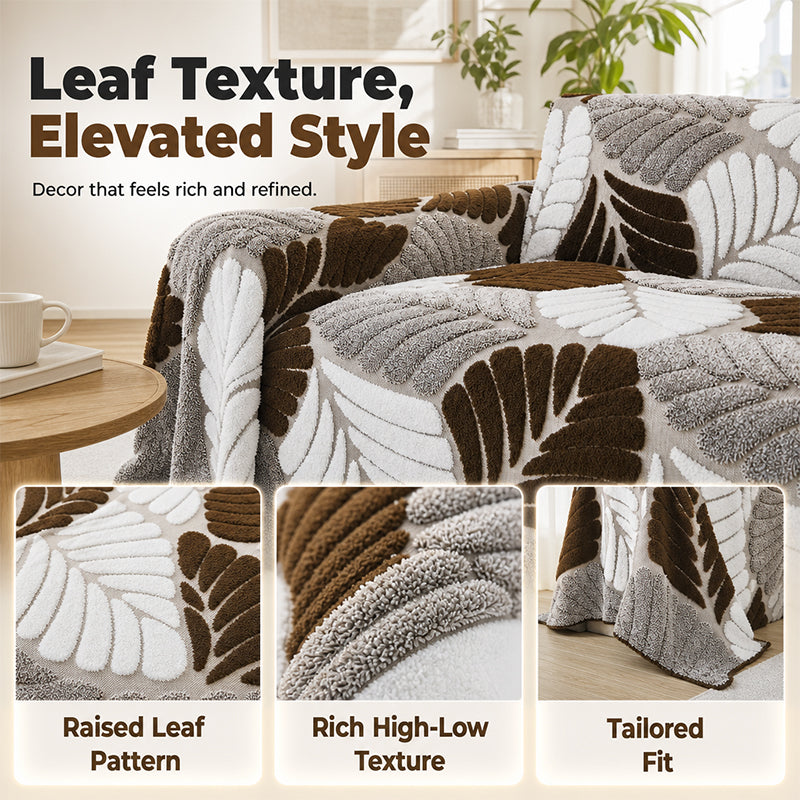 Eleganter rutschfester Sofa-Bezug aus Jacquard-Stoff