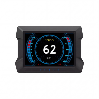 🚗 OBD2 Head-up-Display mit LCD – Fahrzeugdiagnose, Neigungsmesser & Fehlercode-Lesegerät