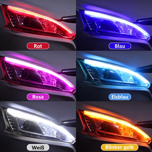 🚗 50% RABATT! 💡 Flexible LED-Fahrzeug-Blinkleuchte mit Fließeffekt