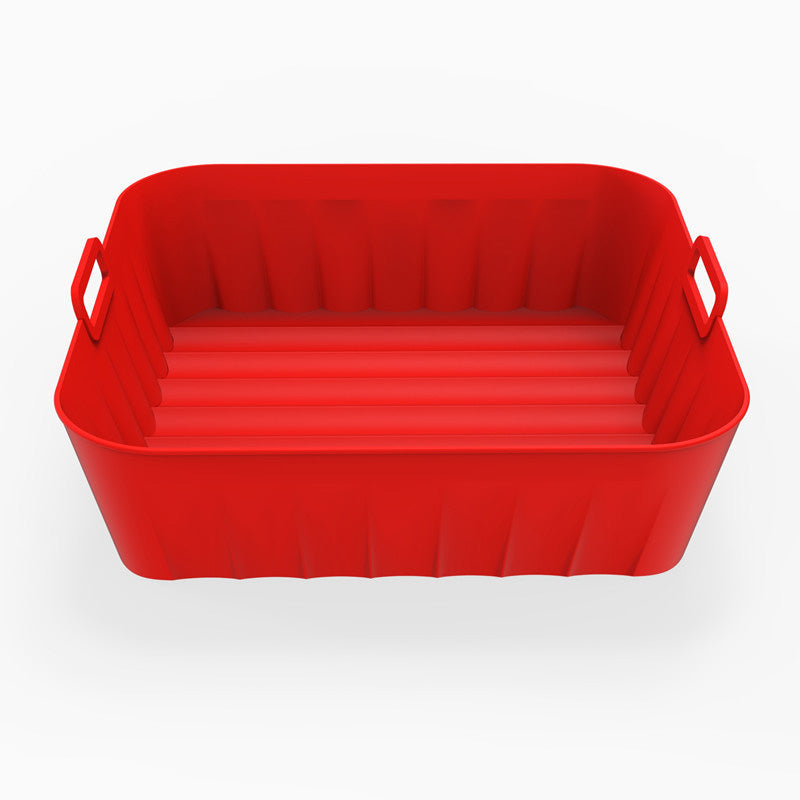 🍟2 kaufen, 1 gratis ✨ Wiederverwendbarer Silikontopf für die Heißluftfritteuse