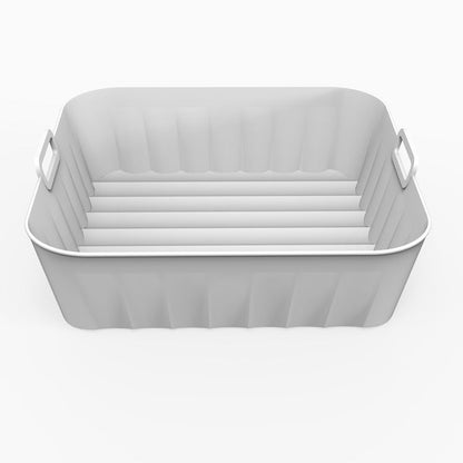 🍟2 kaufen, 1 gratis ✨ Wiederverwendbarer Silikontopf für die Heißluftfritteuse