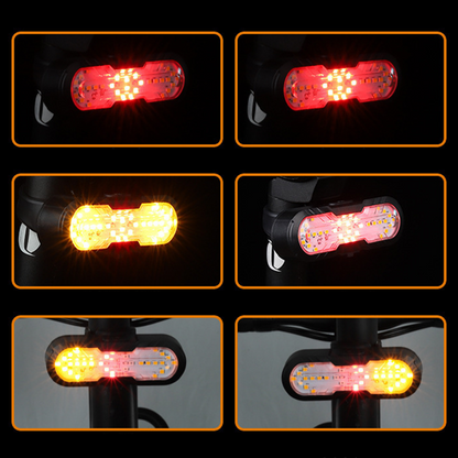 📢📢50% RABATT !! ⏰Intelligentes Fahrrad-Sicherheitsrücklicht mit drahtloser Fernbedienung