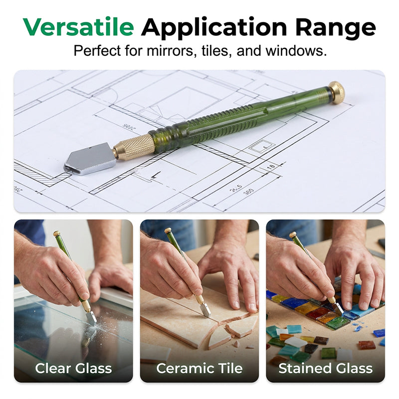 Professioneller Diamant-Glasschneider