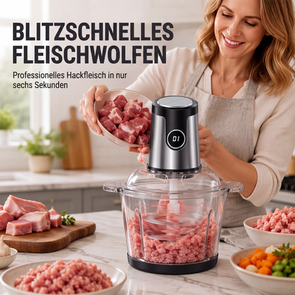 Multifunktionaler elektrischer Fleischwolf und Küchenmaschine