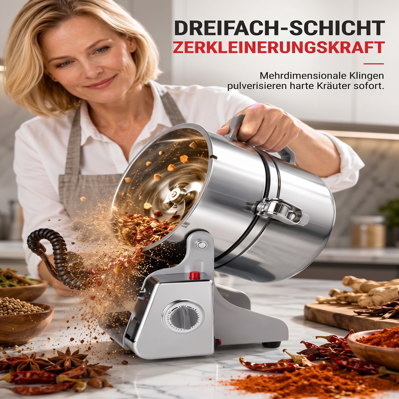 📢📢40% RABATT !!⏰Hochgeschwindigkeits-Elektromahlwerk mit ultrafeiner Mahlleistung