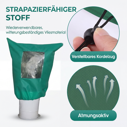 📢📢50% RABATT !!⏰Winterschutz-Pflanzenhülle mit Reißverschluss und Kordelzug zum Frostschutz