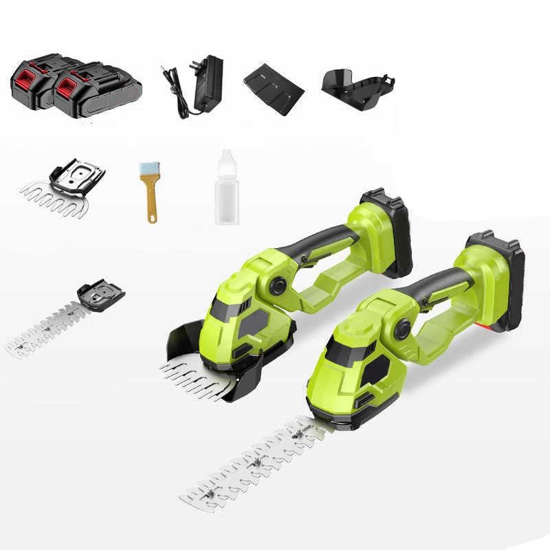 2-in-1 Akku-Heckenschere & Grasschere