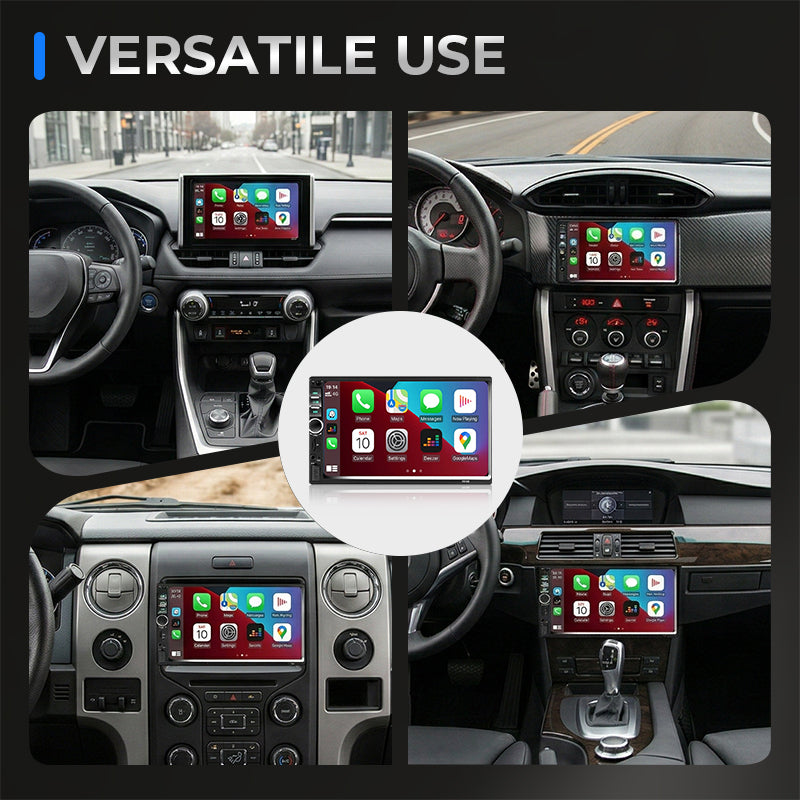 🚗 50% RABATT! 📱 CarPlay-Display mit Touchscreen – Kabellos & Rückfahrkamera ✨