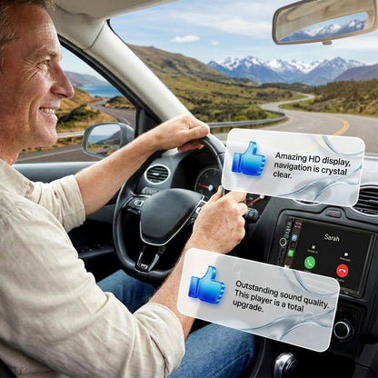 🚗 50% RABATT! 📱 CarPlay-Display mit Touchscreen – Kabellos & Rückfahrkamera ✨