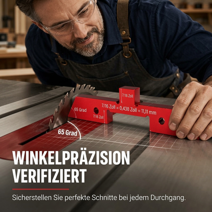 📐 50% RABATT! 🪵 Einstellblöcke für Holzarbeiten – Aluminium, präzise & schnelle Kalibrierung ✨