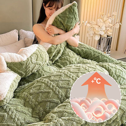 🍂 Frühherbst-Sonderangebot: 50 % Rabatt！🔥 Verdickte superweiche warme Plüsch-Winterdecke