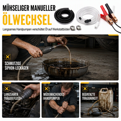 12V-24V Tragbare elektrische selbstansaugende Transferpumpe, Mikro-Dieselöl-Absauger für Autos