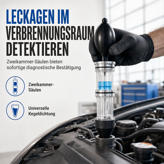 🔧  50% RABATT! ✨ Lecksuchset für Brennkammer – Schnelle Prüfung, inklusive Aufbewahrungstasche 🚗