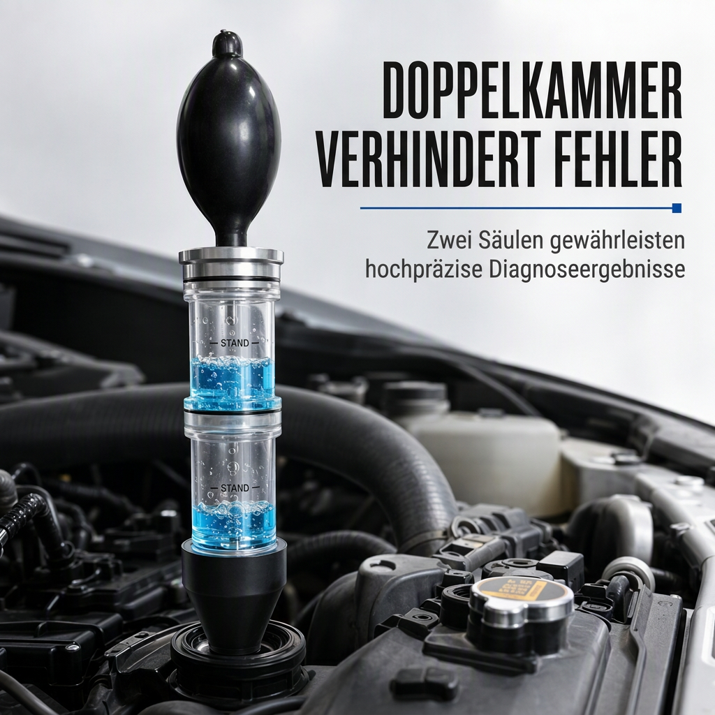 🔧  50% RABATT! ✨ Lecksuchset für Brennkammer – Schnelle Prüfung, inklusive Aufbewahrungstasche 🚗