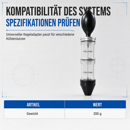 🔧  50% RABATT! ✨ Lecksuchset für Brennkammer – Schnelle Prüfung, inklusive Aufbewahrungstasche 🚗