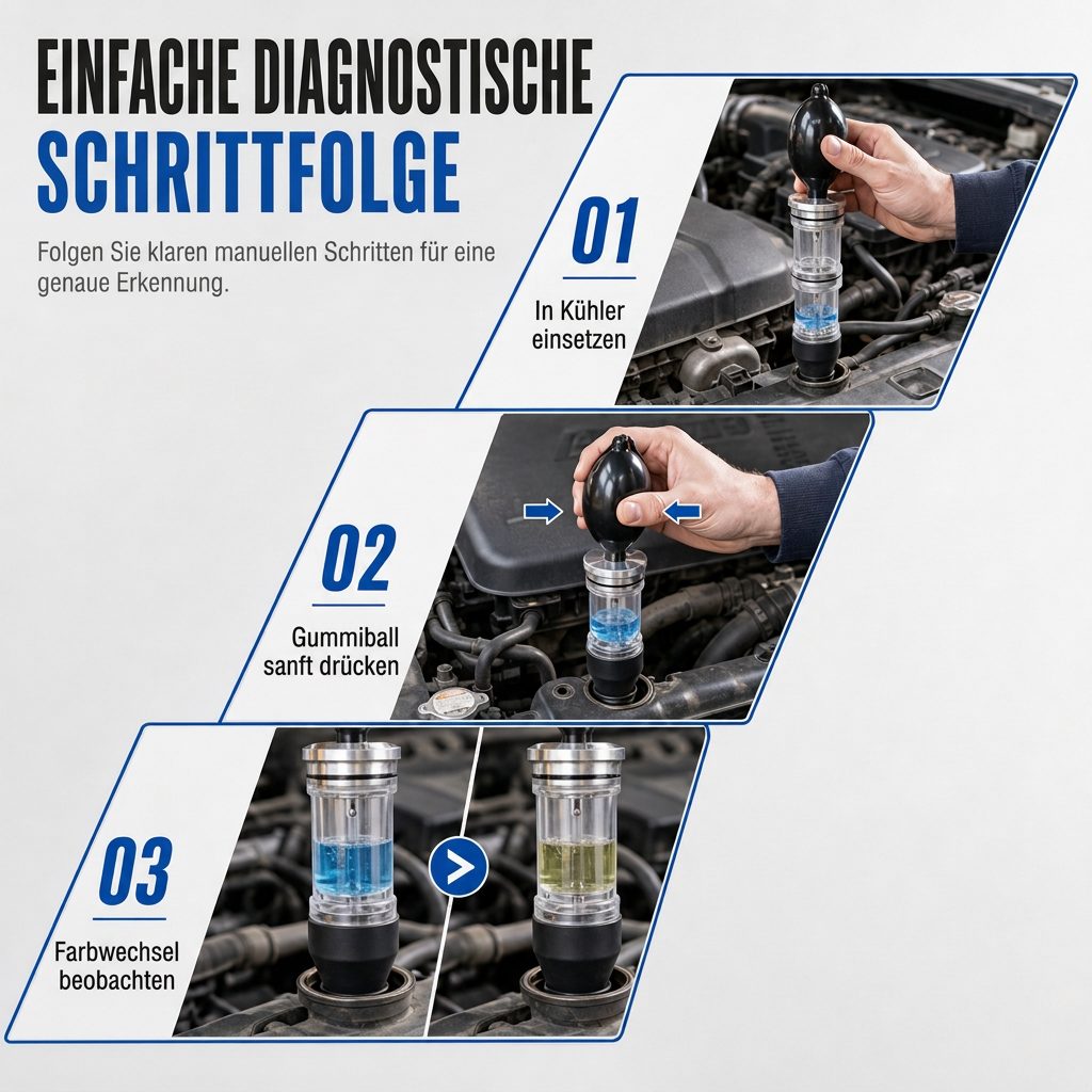 🔧  50% RABATT! ✨ Lecksuchset für Brennkammer – Schnelle Prüfung, inklusive Aufbewahrungstasche 🚗