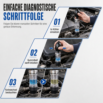 🔧  50% RABATT! ✨ Lecksuchset für Brennkammer – Schnelle Prüfung, inklusive Aufbewahrungstasche 🚗