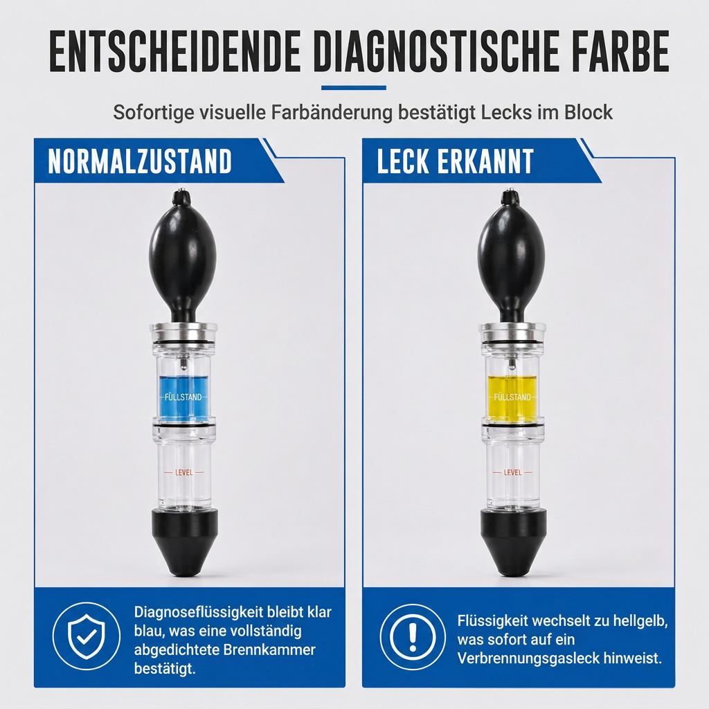 🔧  50% RABATT! ✨ Lecksuchset für Brennkammer – Schnelle Prüfung, inklusive Aufbewahrungstasche 🚗