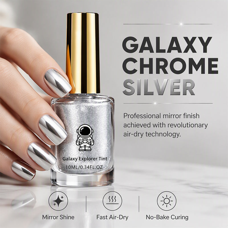 ⏰ Nur für kurze Zeit: 2 kaufen, 1 gratis 💅 Galaxy-Chrome-Nagellack, lufttrocknend ohne UV-Lampe, schnell trocknend