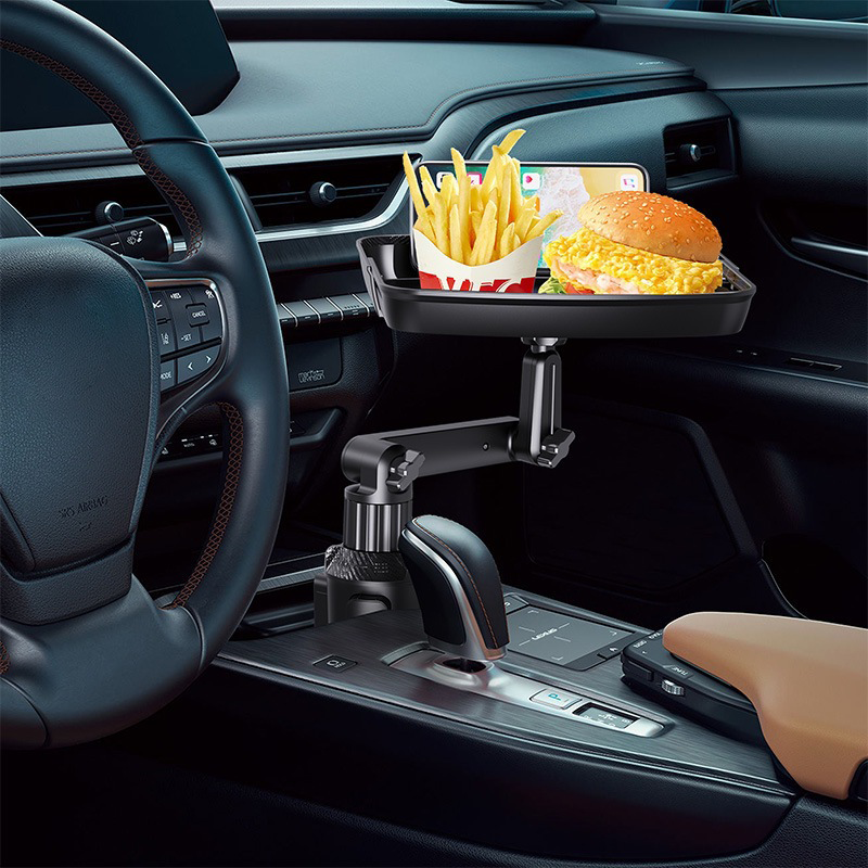 360° drehbarer Auto-Essenstablett- und Handyhalter