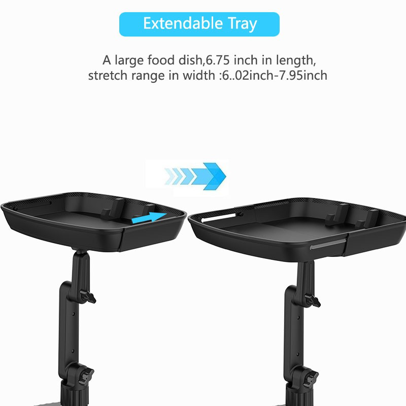 360° drehbarer Auto-Essenstablett- und Handyhalter