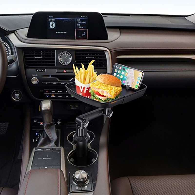 360° drehbarer Auto-Essenstablett- und Handyhalter