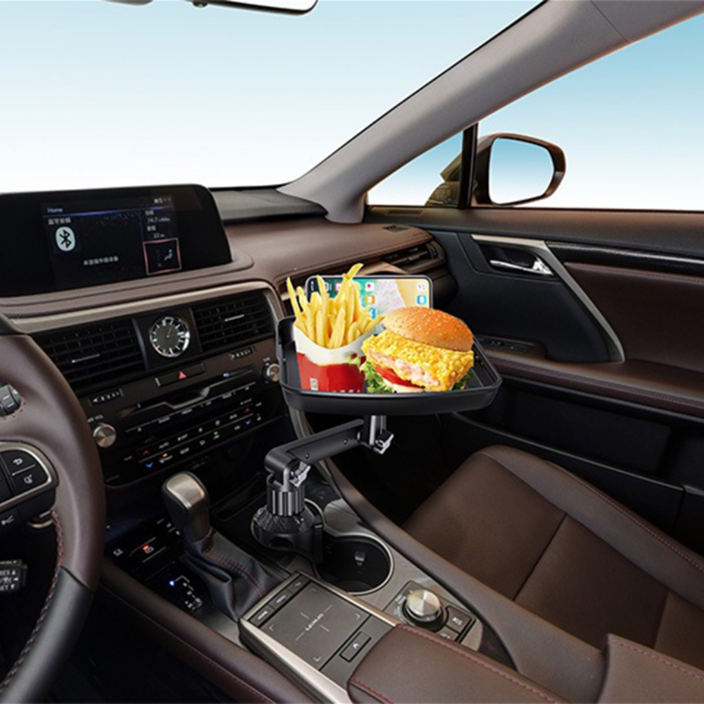 360° drehbarer Auto-Essenstablett- und Handyhalter