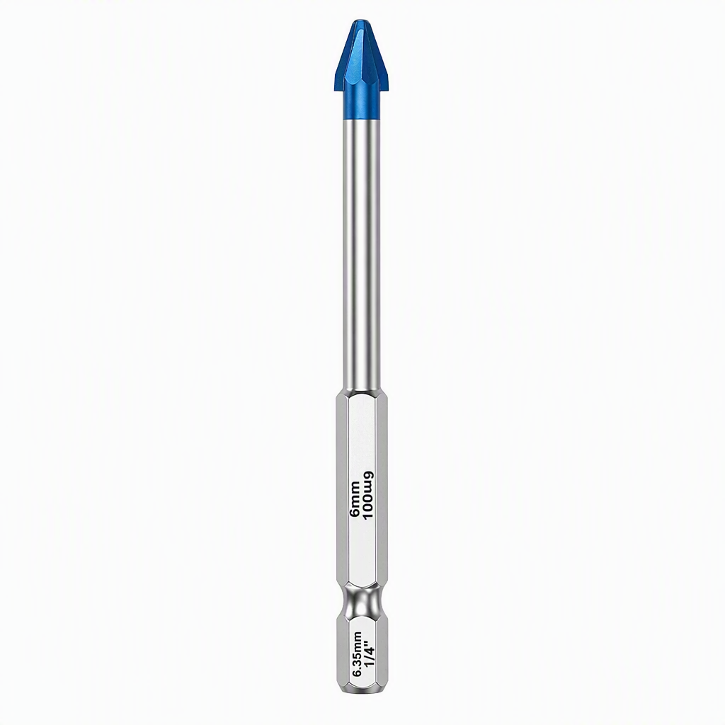 🔩50% RABATT🛠️Exzentrischer Hartmetall-Bohrer mit Sechskantschaft, saubere Löcher bei Stein- und Keramikarbeiten🧱