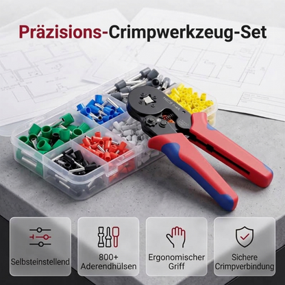 📢📢40% RABATT !!⏰Quick Crimp Aderendhülsen-Crimpwerkzeug-Set