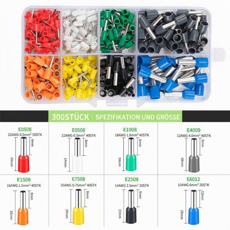 📢📢40% RABATT !!⏰Quick Crimp Aderendhülsen-Crimpwerkzeug-Set