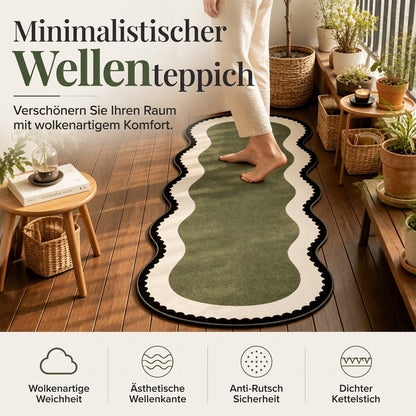🔥 50% RABATT 🚪 Fußmatte im Mid-Stil, pflegeleicht – Bodenmatte für Eingangsbereich, Zuhause, Schlafzimmer & Bettvorleger 🏠🛏️