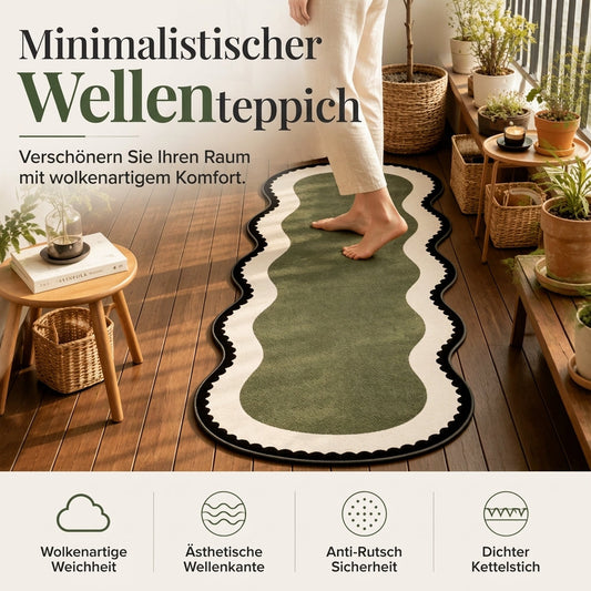 🔥 50% RABATT 🚪 Fußmatte im Mid-Stil, pflegeleicht – Bodenmatte für Eingangsbereich, Zuhause, Schlafzimmer & Bettvorleger 🏠🛏️