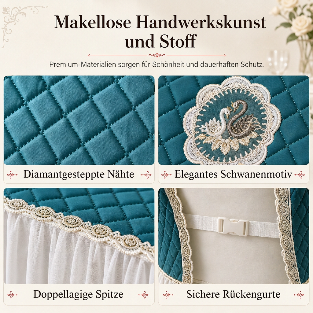 Modernes minimalistisches Tischdecken- und Stuhlhussen-Set für den Essbereich, Haushaltstischdecke und Stuhlkissenschutz