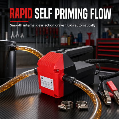 🛢️ JETZT 50% RABATT! 🔧 Elektrische Getriebeöl-Transferpumpe – 12V/24V selbstansaugend, schnell & tragbar – Für Diesel, Motor- & Hydrauliköl 🚗