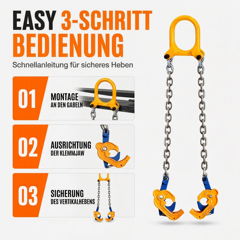 ⚙️50% RABATT🛢️Schwerlast-Ölfasshebeklemme, sicheres und stabiles Heben von Metallfässern💪