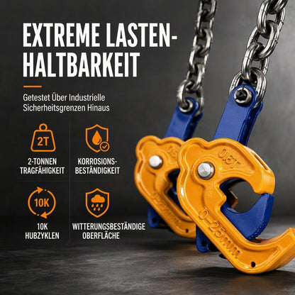 ⚙️50% RABATT🛢️Schwerlast-Ölfasshebeklemme, sicheres und stabiles Heben von Metallfässern💪