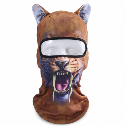🛡️ Tier-Design Balaclava mit Katzenmotiv – winddicht, UV-Schutz & warm, für Ski, Radfahren & Winter⛷️