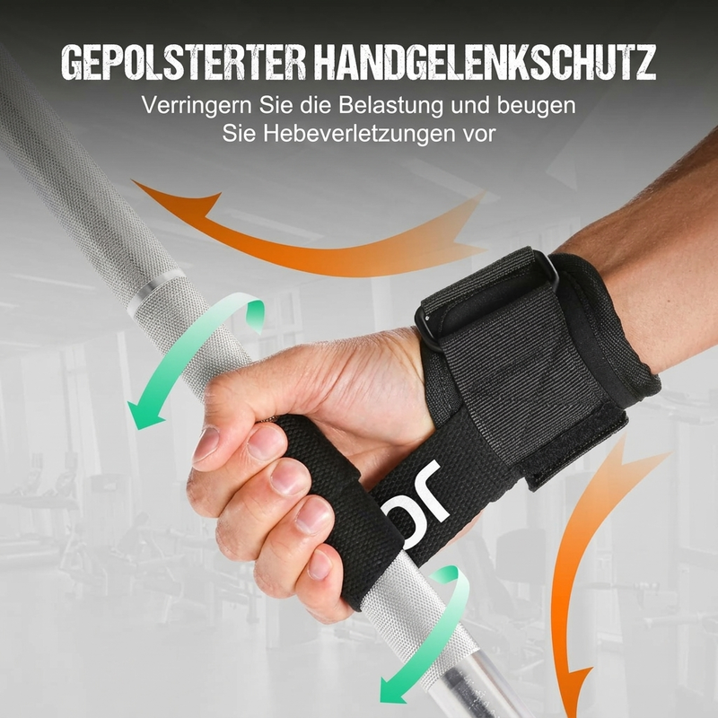 📢📢50% RABATT !!⏰Rutschfeste Silikon-Griff-Hebegurte für das Gewichtheben