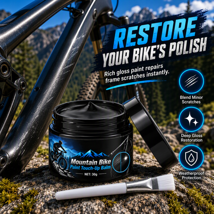 🚲 50% RABATT ✨ Fahrradrahmen Ausbesserungspaste mit Pinsel – beseitigt Kratzer & Verschleißstellen am Mountainbike