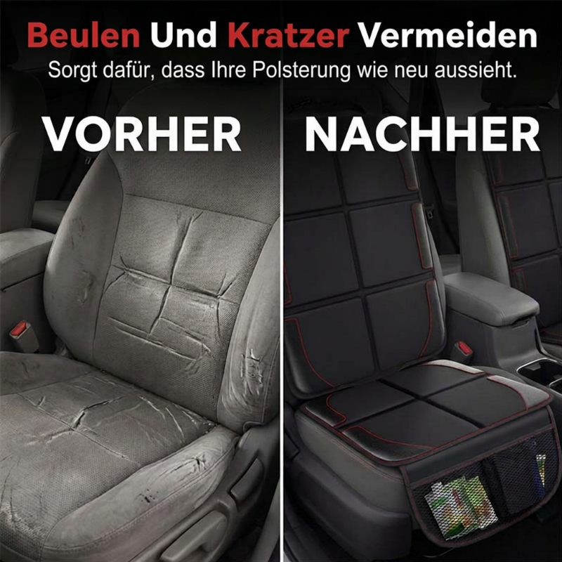 Sicherer rutschfester Autositzschutz für Kinder