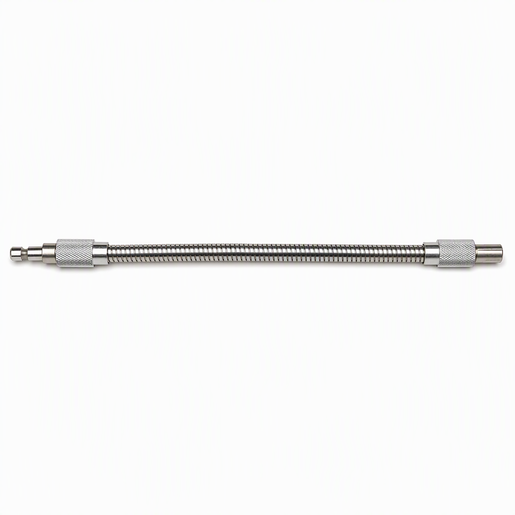 ⏳Zeitlich begrenztes Angebot⏰Flexible Metall-Wellenverlängerung für Bohrmaschinen und Schraubendreher – Mehrwinkel-Bithalter