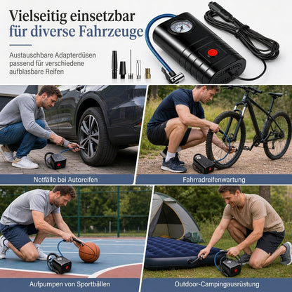 ⏳Zeitlich begrenztes Sonderangebot⏰Tragbarer elektrischer Handreifenfüller/Luftpumpe für Autos, Fahrräder und Reifen von Elektrofahrzeugen