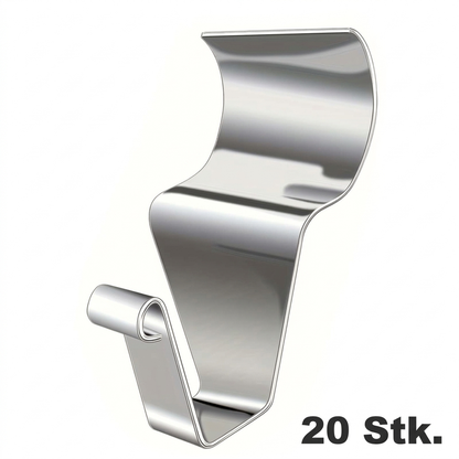 🏠 50% RABATT! 🔩 304 Edelstahl Vinyl-Fassadenhaken – Robust & bohrfrei ✨