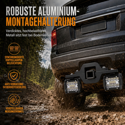 💡LED-Arbeitsscheinwerfer Lichtgruppe für Anhängerkupplung – Dual Rückfahrscheinwerfer Leuchtgruppe für Pickup & SUV🚙 | 🔥50% RABATT