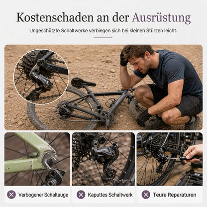 📢📢50% RABATT !!⏰Fahrrad Schaltwerk Schutz Bergfahrrad Schaltwerkschutz