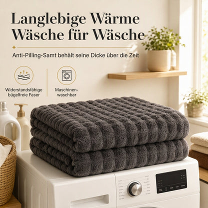 Weicher Hasen-Plüsch- und Milchvelours-Spannbettlaken, matratzenbezug, staubdichter Matratzenschutz