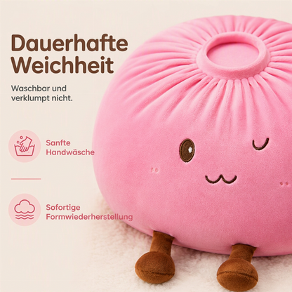 Niedliches Bao-Brot Plüschkissen